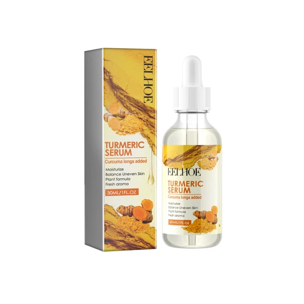 EELHOE Zerdeçal Serumu - Cilt Bakımı - Koyu Leke Giderici - Anti-Kırışıklık - 30ml