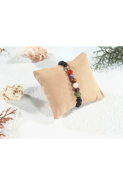 dns das notwendige shop Kadın Erkek Hediye Bileklik Çakra Doğaltaş Bileklik - 6