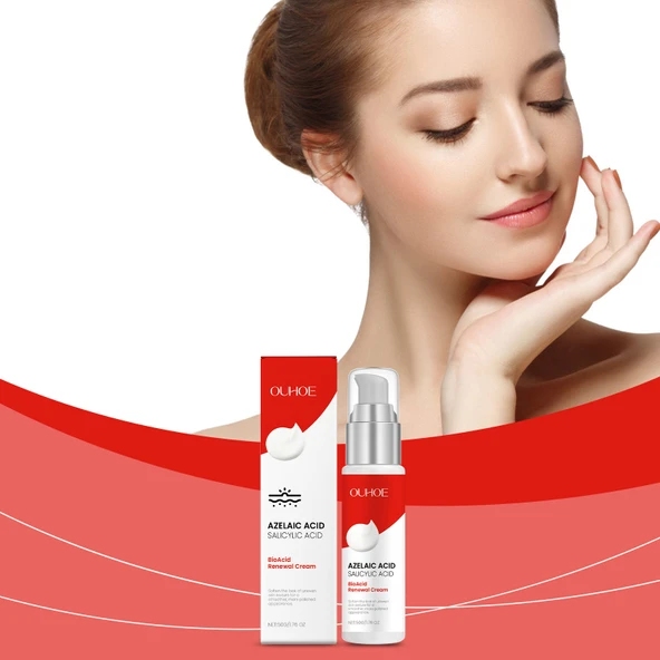 Salisilik ve Hyaluronik Asit İçeren Akne Karşıtı Krem - 50g