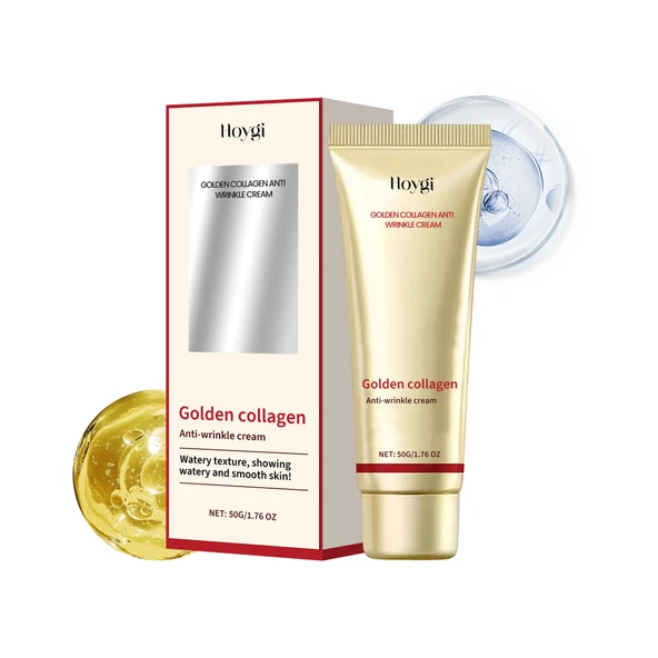 Altın Kolajen Yüz Kremi - Nemlendirici, Sıkılaştırıcı, Yenileyici - 50g