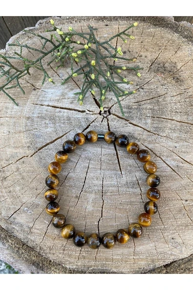 dns das notwendige shop Tam Tur Kaplangözü Doğal Taş Bileklik - 4