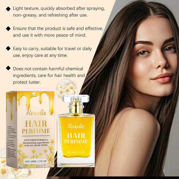 Papatya Balı Saç Parfümü - 30ml - Nemlendirici ve Çiçeksi