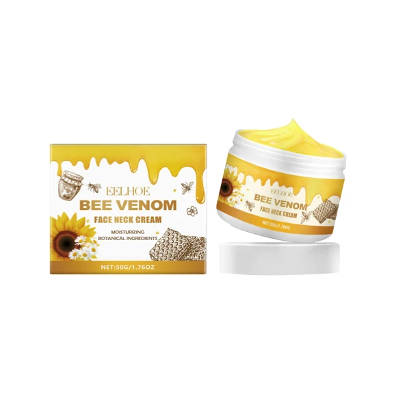 Arı Zehri Kırışıklık Karşıtı Yüz ve Boyun Kremi - 50g