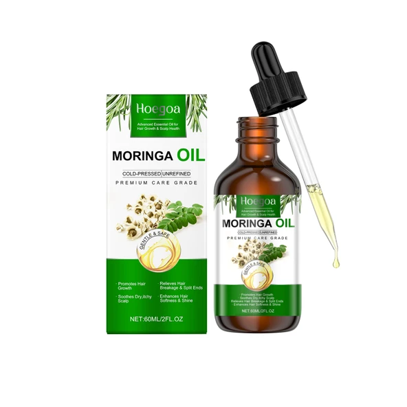 Moringa Tohumu Saç Bakım Yağı 60ml - Nemlendirici ve Pürüzsüzleştirici