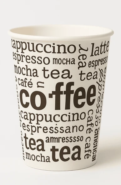 6,5 Oz Karton Bardak 500 Adet ürün görseli 1