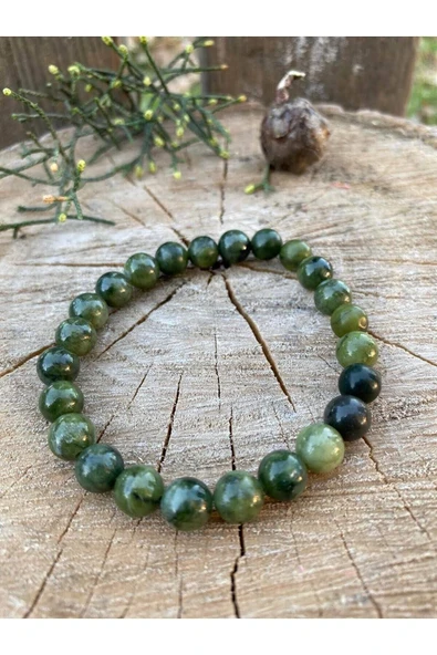 dns das notwendige shop Tam Tur Yeşim Doğal Taş Bileklik - 2