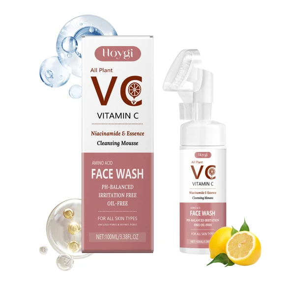 C Vitamini Köpüren Yüz Temizleyici - Nazik, Nemlendirici - 100ml