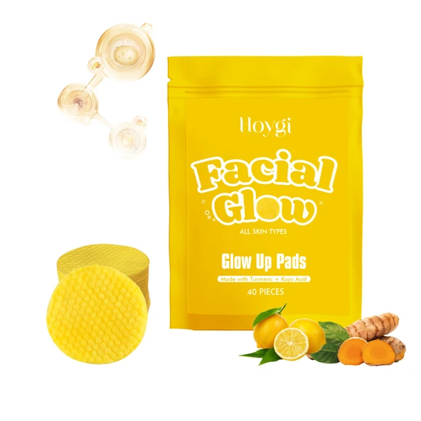 Zerdeçal Özlü Temizleme Pedi - 40 Adet - Nazik Peeling Etkili