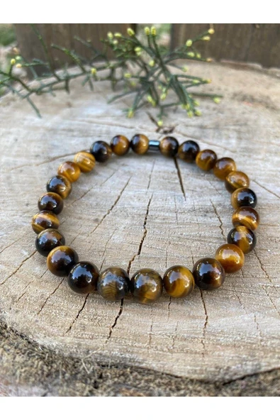 dns das notwendige shop Tam Tur Kaplangözü Doğal Taş Bileklik - 3