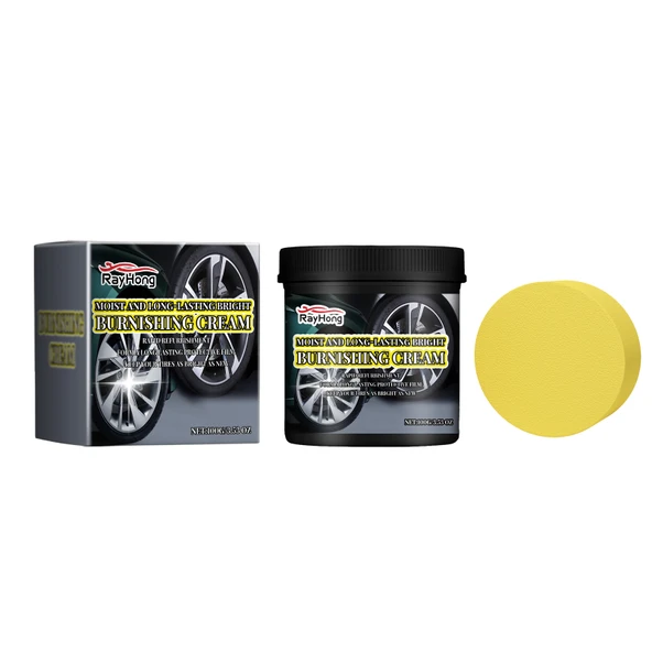 Oto Lastik Yenileme Pastası - Temizleme, Parlatma, Canlandırma - 1 Set