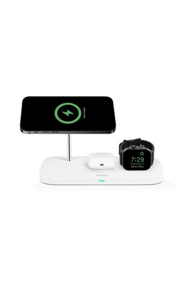 Ttec AirCharger Trio Up 2KS32B 3in1 MagSafe Kablosuz Hızlı Şarj Aleti - 2