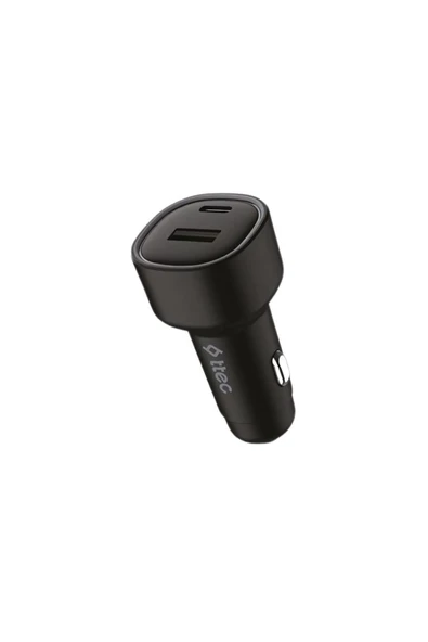 Süper Hızlı 48w 1xusb Ve 1x Type-c Araç Şarj Cihazı, 12/24v Çakmaklık Girişli Akım Korumalı