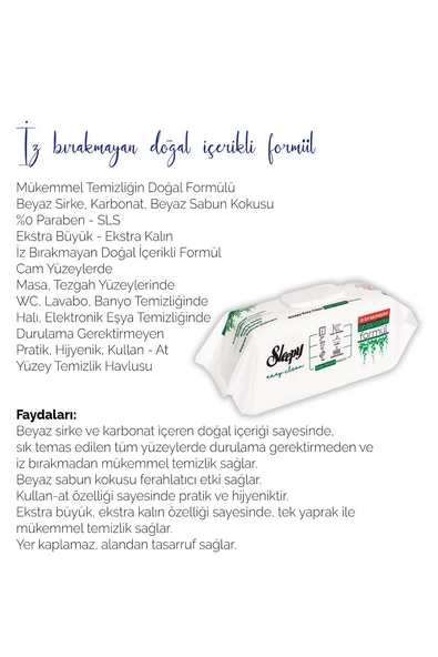 Sleepy Easy Clean Yüzey Temizlik Havlusu - Resim 2