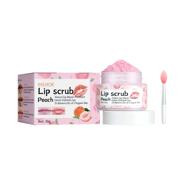 Şeftalili Dudak Peelingi - 30g - Nemlendirici ve Besleyici