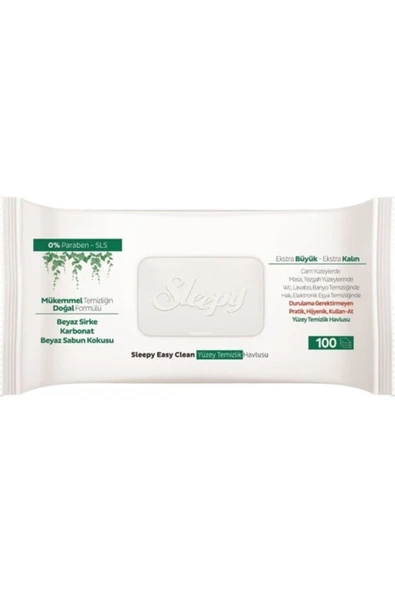 Sleepy Easy Clean Yüzey Temizlik Havlusu 100 x 4 - Resim 3