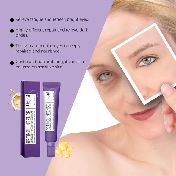 Retinol Üçlü Etkili Göz Kremi - 30g