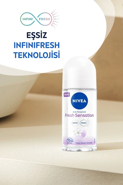 Nivea Fresh Sensation Kadın Roll-On Deodorant 50 ml - 2