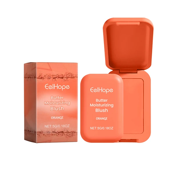 Tereyağlı Nemlendirici Allık - Nude Makyaj - Uzun Süre Kalıcı Mat Rouge - 5g (Model 2)