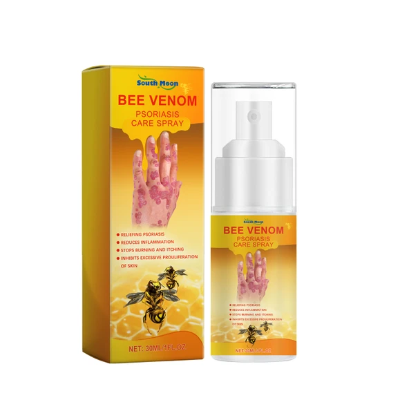 Arı Zehri Sedef Hastalığı Bakım Spreyi - 30ml - Cilt Yatıştırıcı ve Nemlendirici