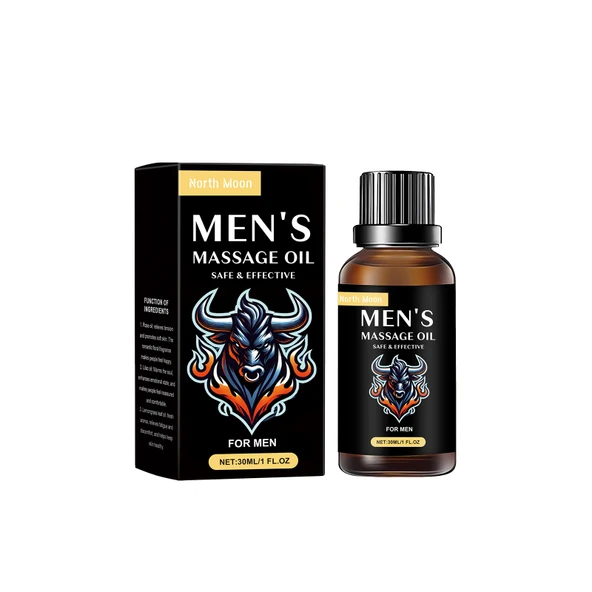 Erkek Masaj Yağı - 30ml - Nemlendirici Cilt Bakım Yağı