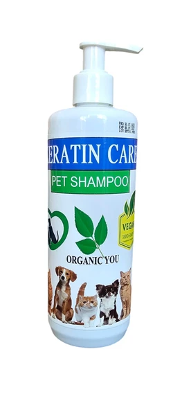 ORGANICYOU ALWAG ALPENKRAUTER KERATIN CARE PET SHAMPOO VEGAN SİLİKONSUZ