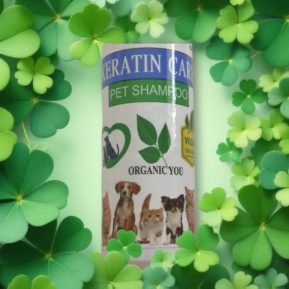 ORGANICYOU ALWAG ALPENKRAUTER KERATIN CARE PET SHAMPOO VEGAN SİLİKONSUZ - 6