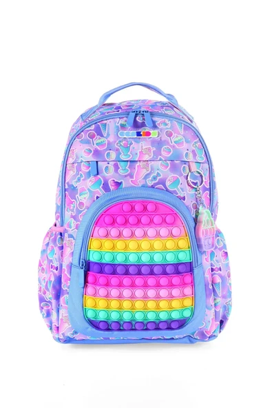 Young 51719 Okul ve Sırt Çantası + Beslenme Çantası Lila
