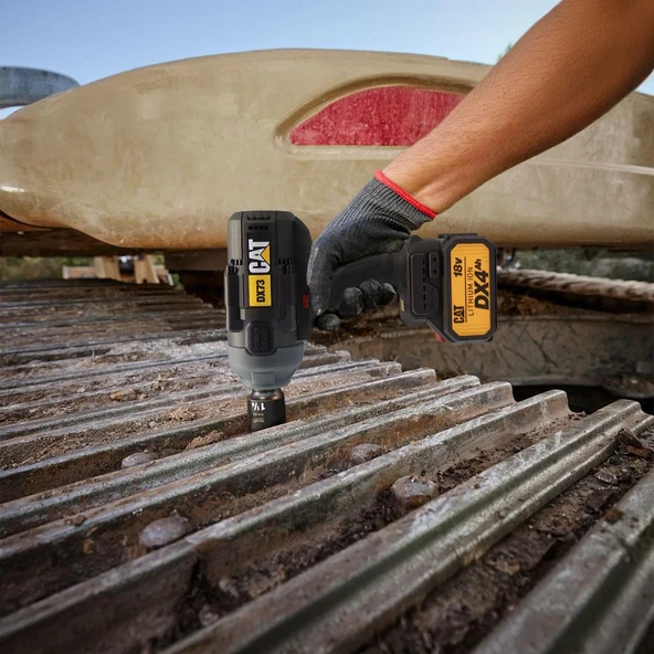 CAT DX73B 18Volt 1700/2100Nm Kömürsüz Profesyonel Şarjlı Somun Sıkma (Akü Dahil Değildir) - 10