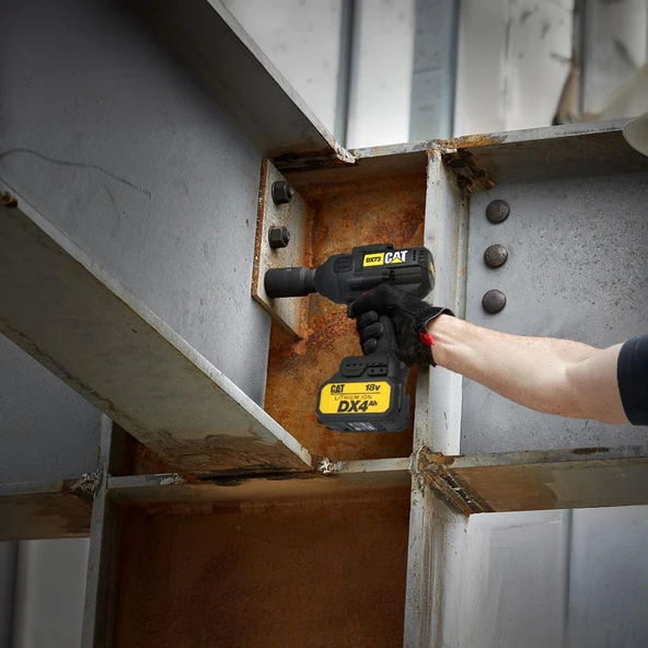 CAT DX73B 18Volt 1700/2100Nm Kömürsüz Profesyonel Şarjlı Somun Sıkma (Akü Dahil Değildir) - 9