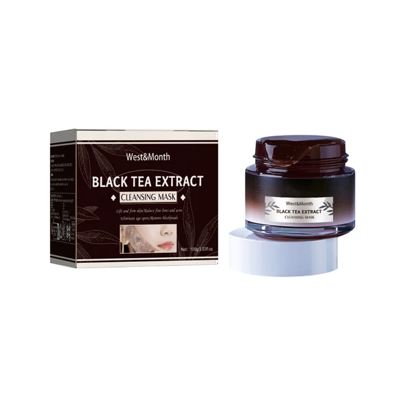 Siyah Çay Maskesi - Gözenek Temizleyici - Cilt Aydınlatıcı - 100g