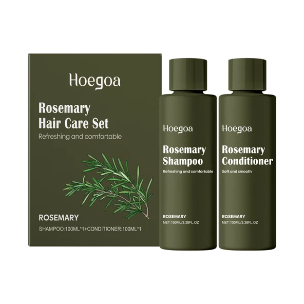 Biberiye Şampuan ve Saç Kremi Seti - Kepek Karşıtı - Yağ Kontrolü - Nemlendirici - 1 Set
