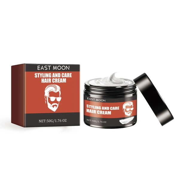 Saç Şekillendirici ve Bakım Kremi - Güçlü Tutuş - Nemlendirici - Parlaklık - Uzun Süre Kalıcı - Doğal Hacim Verici - 50g