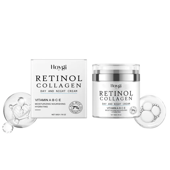Retinol Yaşlanma Karşıtı Krem - Cilt Nemlendirici, Sıkılaştırıcı ve Besleyici - 50g