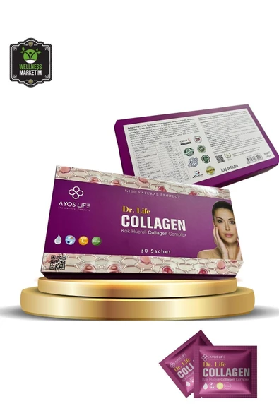 AYOSLİFE DR. LİFE COLLAGEN KÖK HÜCRELİ PROBİYOTİKLİ VİTAMİN VE MİNERAL COMPLEX