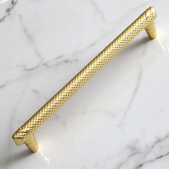 Mobilya Mutfak Çekmece Dolabı Dolap Kapak Kulpları Kulbu Kulpu 16 cm 160 mm Altın Metal Kulp - Resim 2