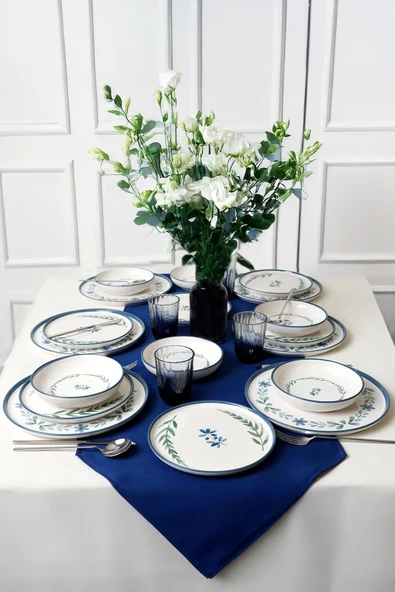 Keramika Daphne Yemek Takımı 18 Parça 6 kişilik 22921-23-25 - 3