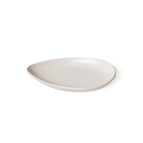 Keramika Mat Beyaz Serenity Kayık Tabak 24 Cm 2 Adet 022 - 5