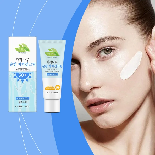 Huş Ağacı Özlü Nemlendirici Güneş Kremi SPF50+ - 50g