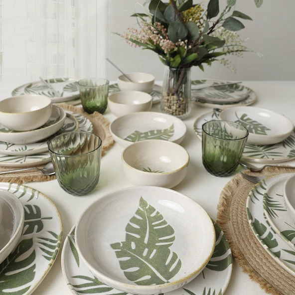 Keramika Forest Yemek Takımı 24 Parça 6 Kişilik 22726-27-28 - 5