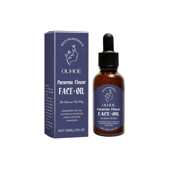 Nemlendirici Yüz Bakım Yağı - İnce Çizgi Azaltıcı, Sıkılaştırıcı, Cilt Aydınlatıcı - 30ml