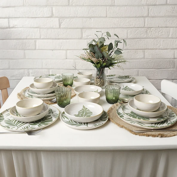 Keramika Forest Yemek Takımı 24 Parça 6 Kişilik 22726-27-28 - 4