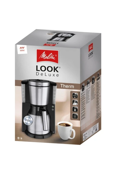 Melitta Look IV Therm Deluxe 1011-14 Filtre Kahve Makinesi - 7
