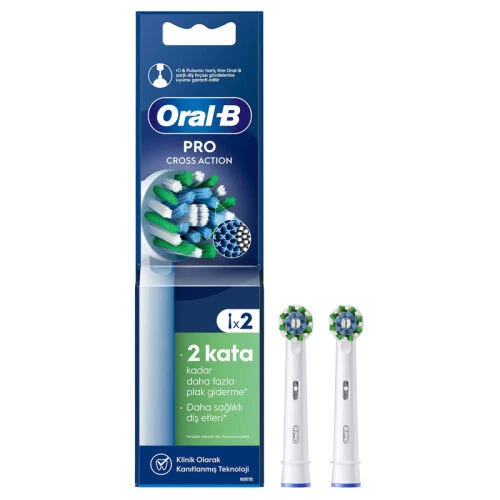 Oral B Pro Cross Action x2 Diş Fırçası Başlığı