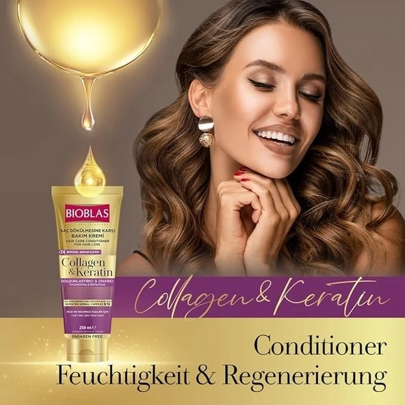 BİOBLAS COLLAGEN KERATİN SAÇ KREMİ 200 ML - 2