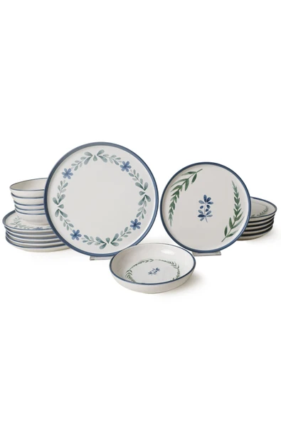 Keramika Daphne Yemek Takımı 18 Parça 6 kişilik 22921-23-25 - 7