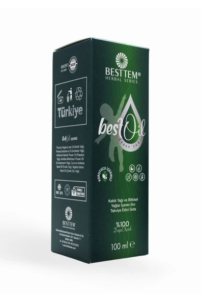 BESTTEM BESTOİL BEBEK YAĞI KORUYUCU IÇERMEZ, SÜRÜLEBİLİR IÇİLEBİLİR %100 DOĞAL 100ML - Resim 5