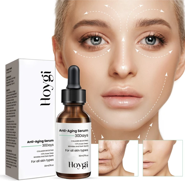 Yaşlanma Karşıtı Serum - Aydınlatıcı, Nemlendirici ve Sıkılaştırıcı Etkili - 30ml