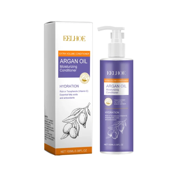Argan Yağlı Hacimlendirici Saç Kremi - Kuru ve Kabarık Saçlar İçin - 100ml