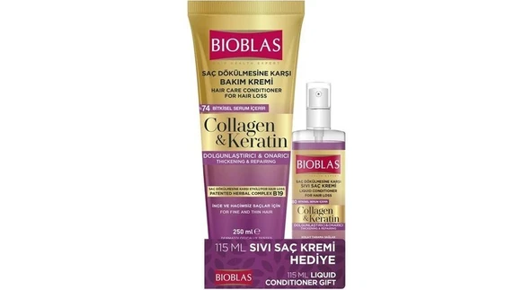 BİOBLAS ŞEKİLLENDİRİCİ BAKIM KREMİ+ SAÇ KREMİ