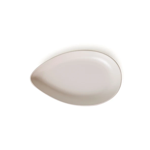 Keramika Mat Beyaz Serenity Kayık Tabak 24 Cm 2 Adet 022 - 6